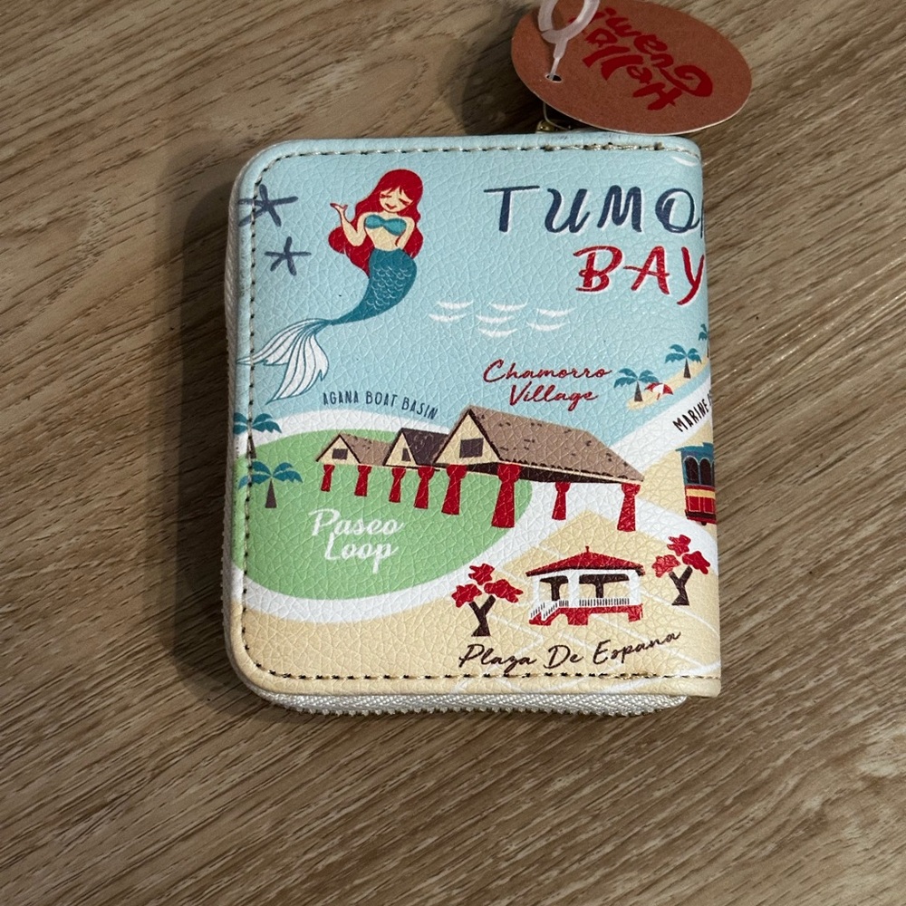 Guam Small Zip Wallet